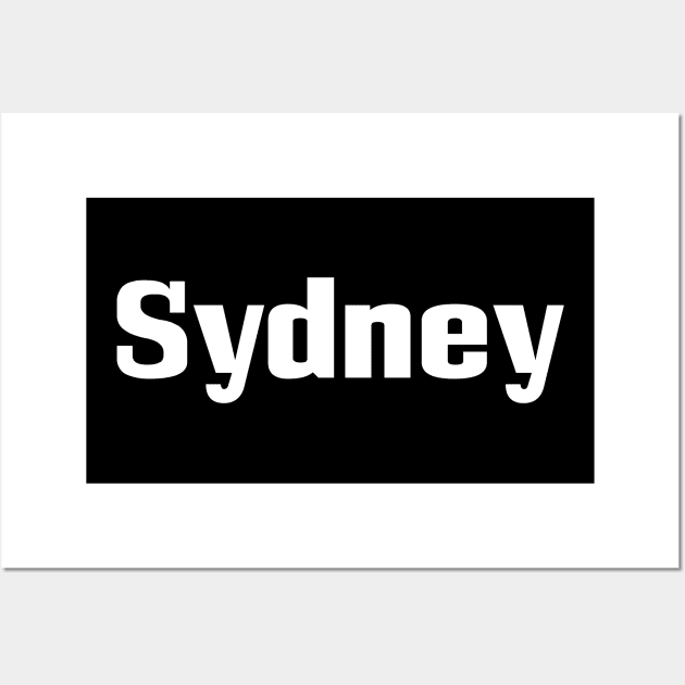 Sydney City in Australia Wall Art by ProjectX23Red